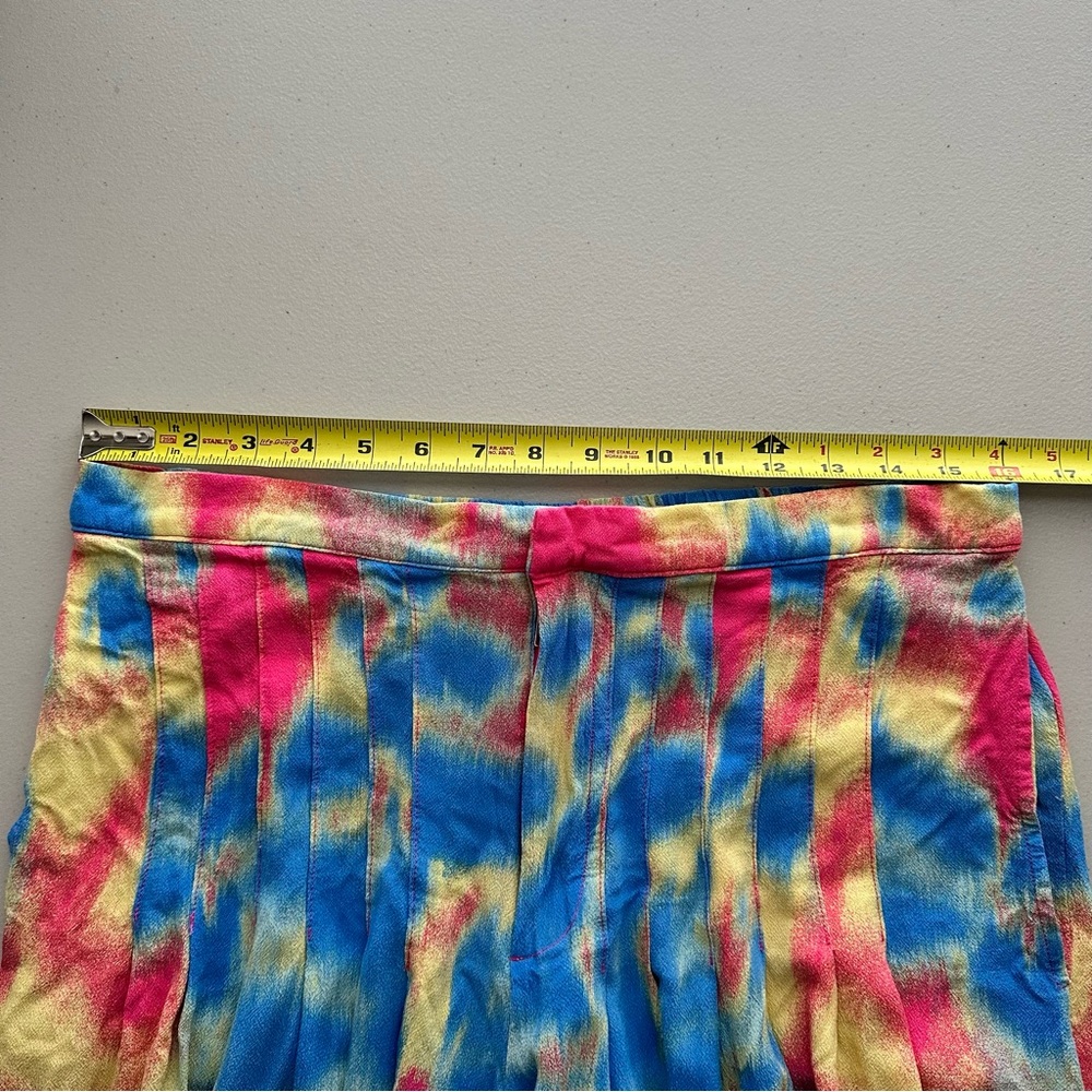 FREE PEOPLE ‘Wild Child’ Pleated Wide Leg Pants Women’s Size Medium - Picture 9 of 12
